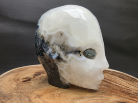 Mosagaat elfen being met labradoriet ogen