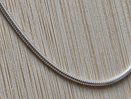 Zilveren ketting 42 cm
