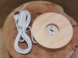 Lamp voor onder een edelsteen of mineraal