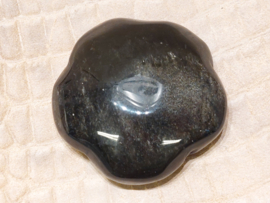 Goud obsidiaan bloem