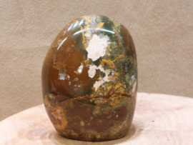 Groene opaal sculptuur