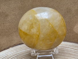 Golden healer of limoniet kwarts handsteen