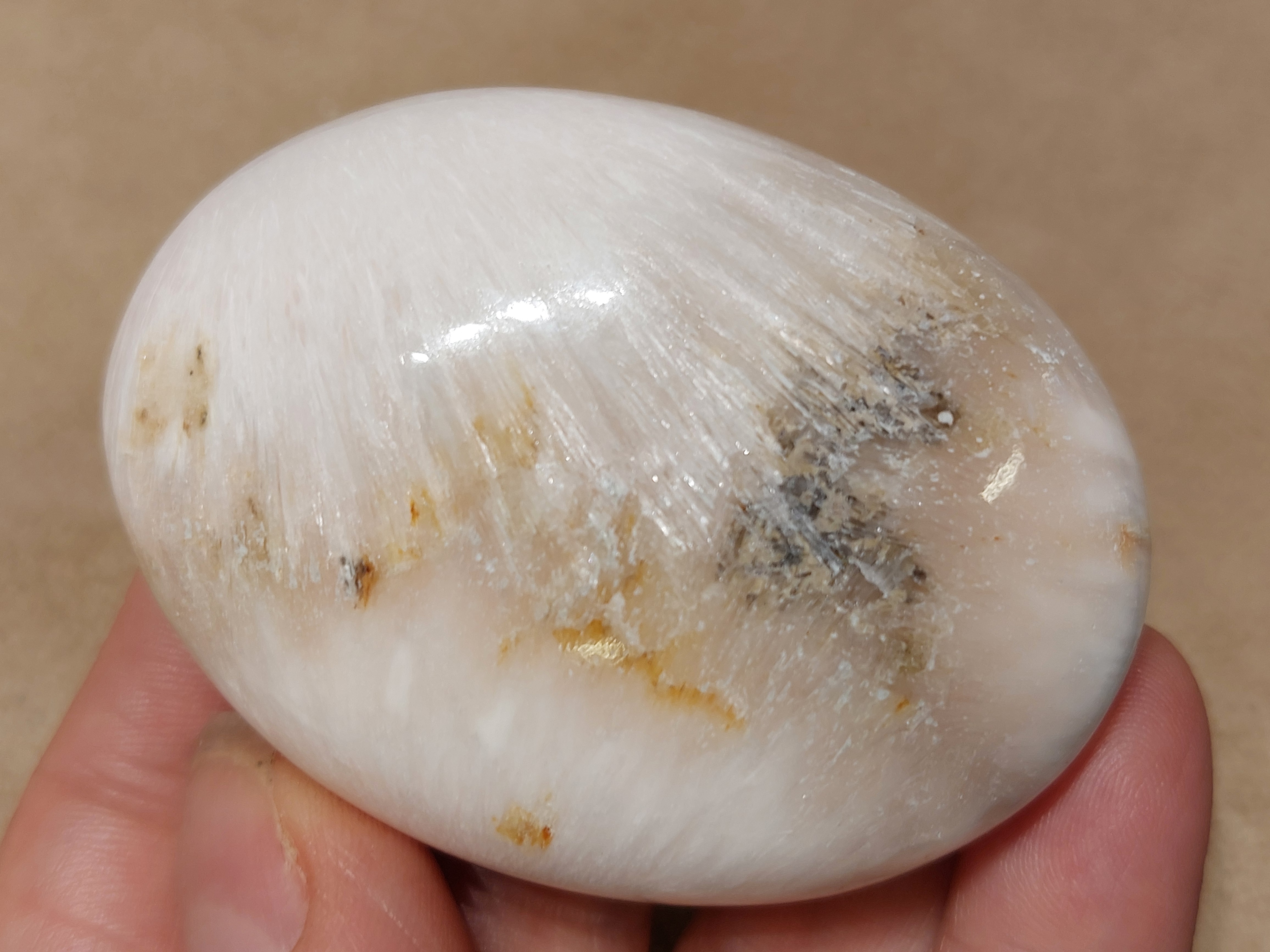 Scolesiet met stilbiet handsteen