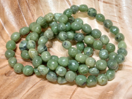 Jade nugget armband