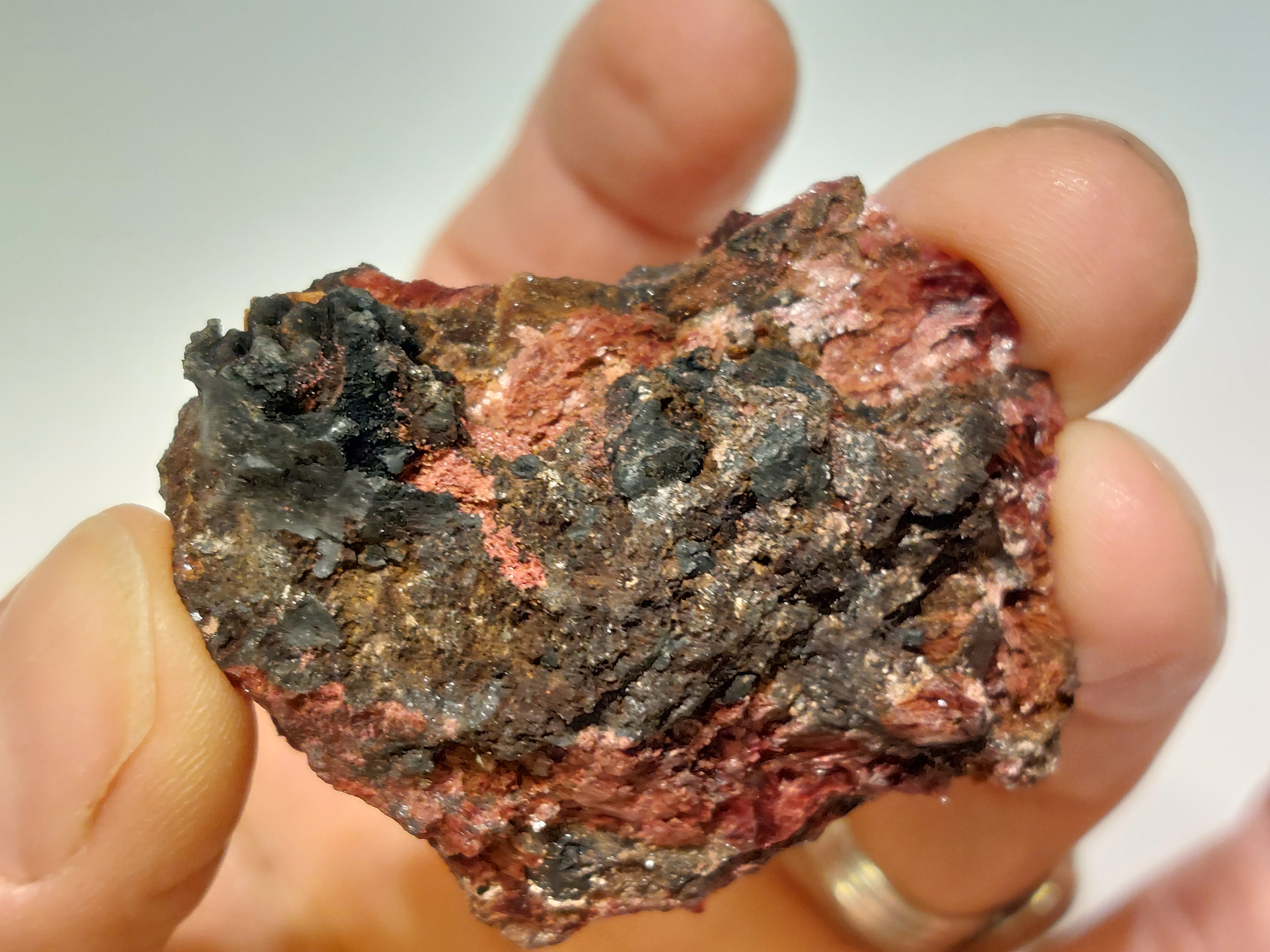 Erytriet cluster gekristalliseerde groeivorm