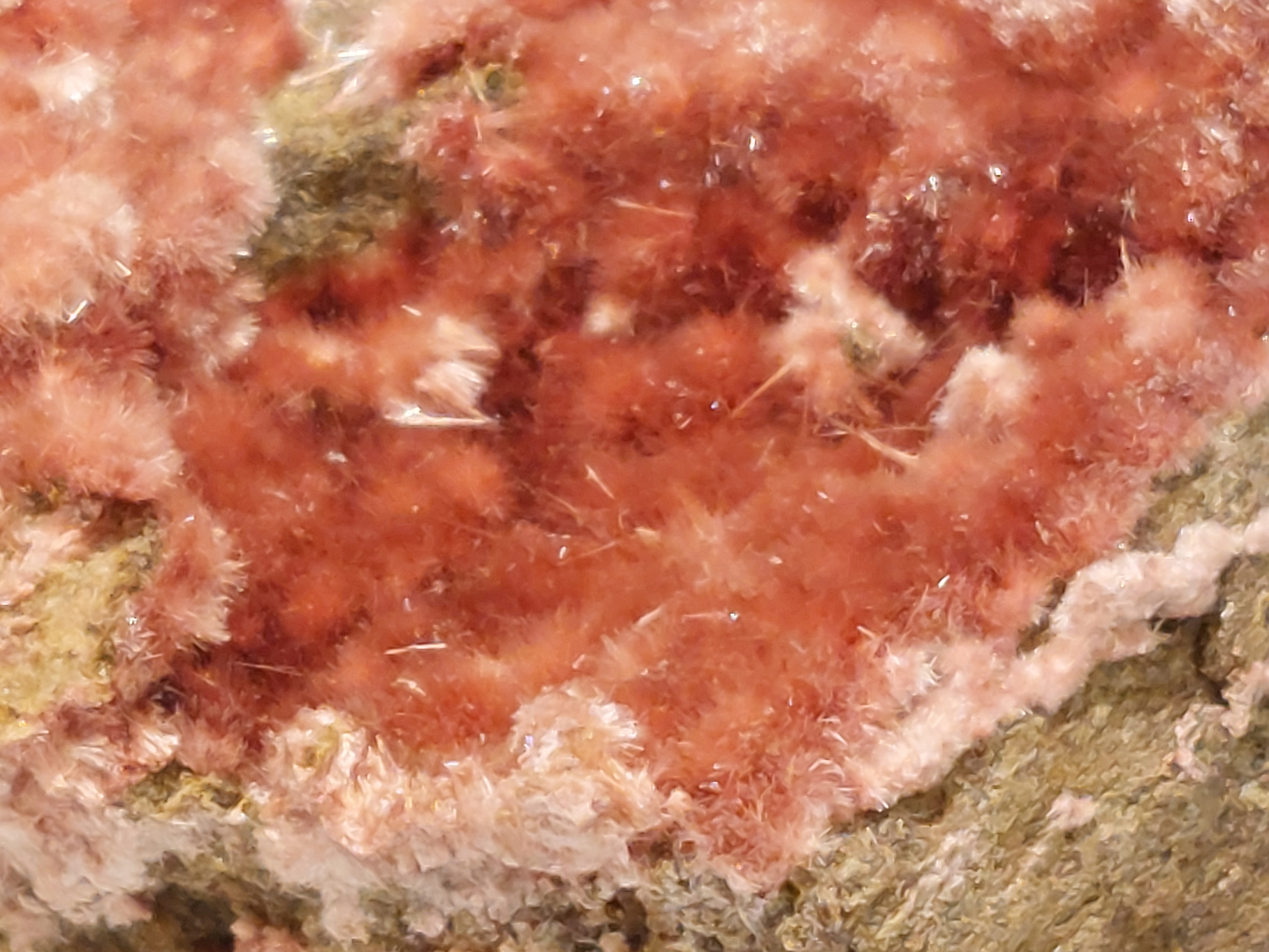 Erytriet cluster amorfe groeivorm