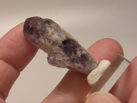 Amethist sugar fantoom sceptertje/aartsengel amethist puntje