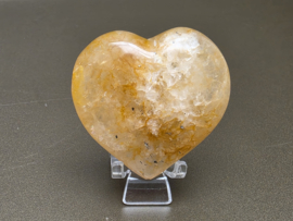 Golden healer of limoniet kwarts hart