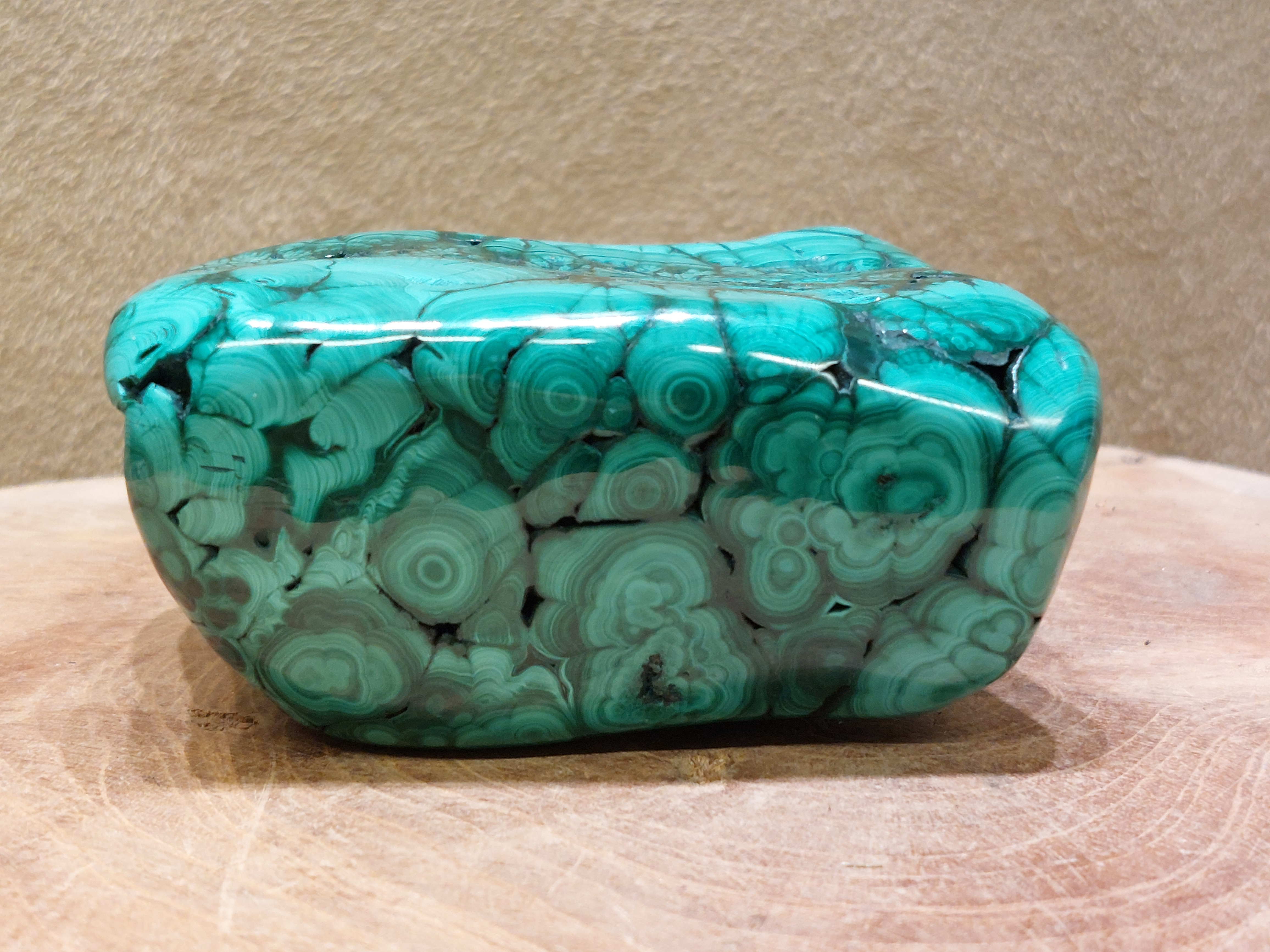 Malachiet sculptuur