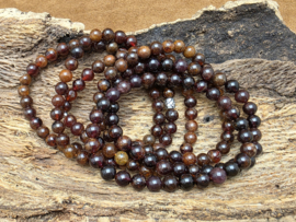 Hessoniet (oranje granaat) armband 6mm