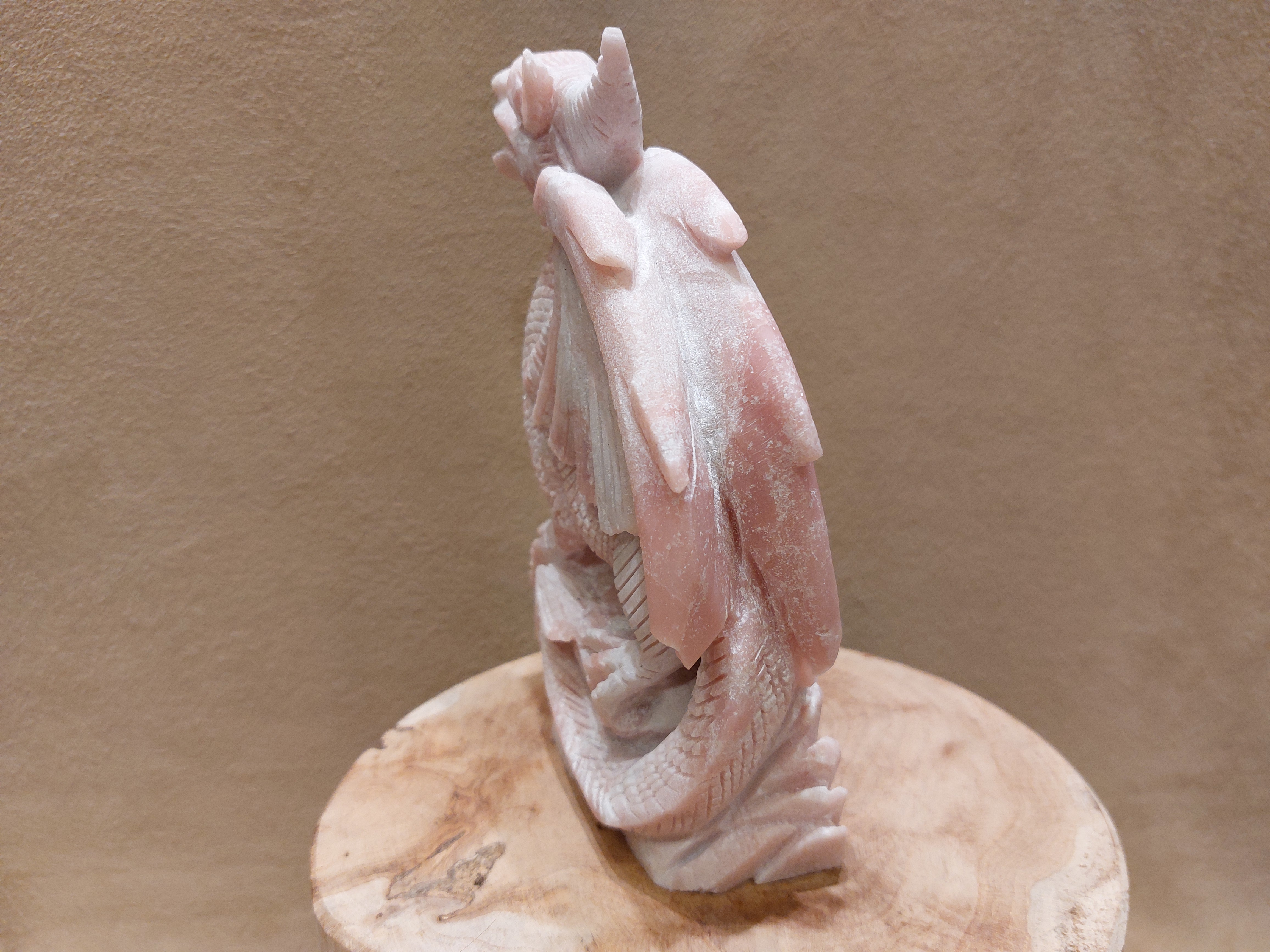 Roze calciet draak full body