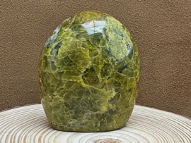 Groene opaal sculptuur