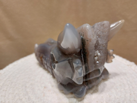 Agaat geode draak