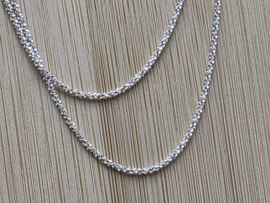 Zilveren ketting 40 cm