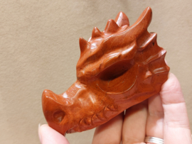 Rode jaspis draak