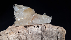 Bergkristal draak met insluitingen
