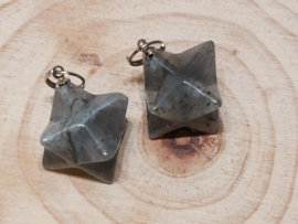 Labradoriet hanger merkaba