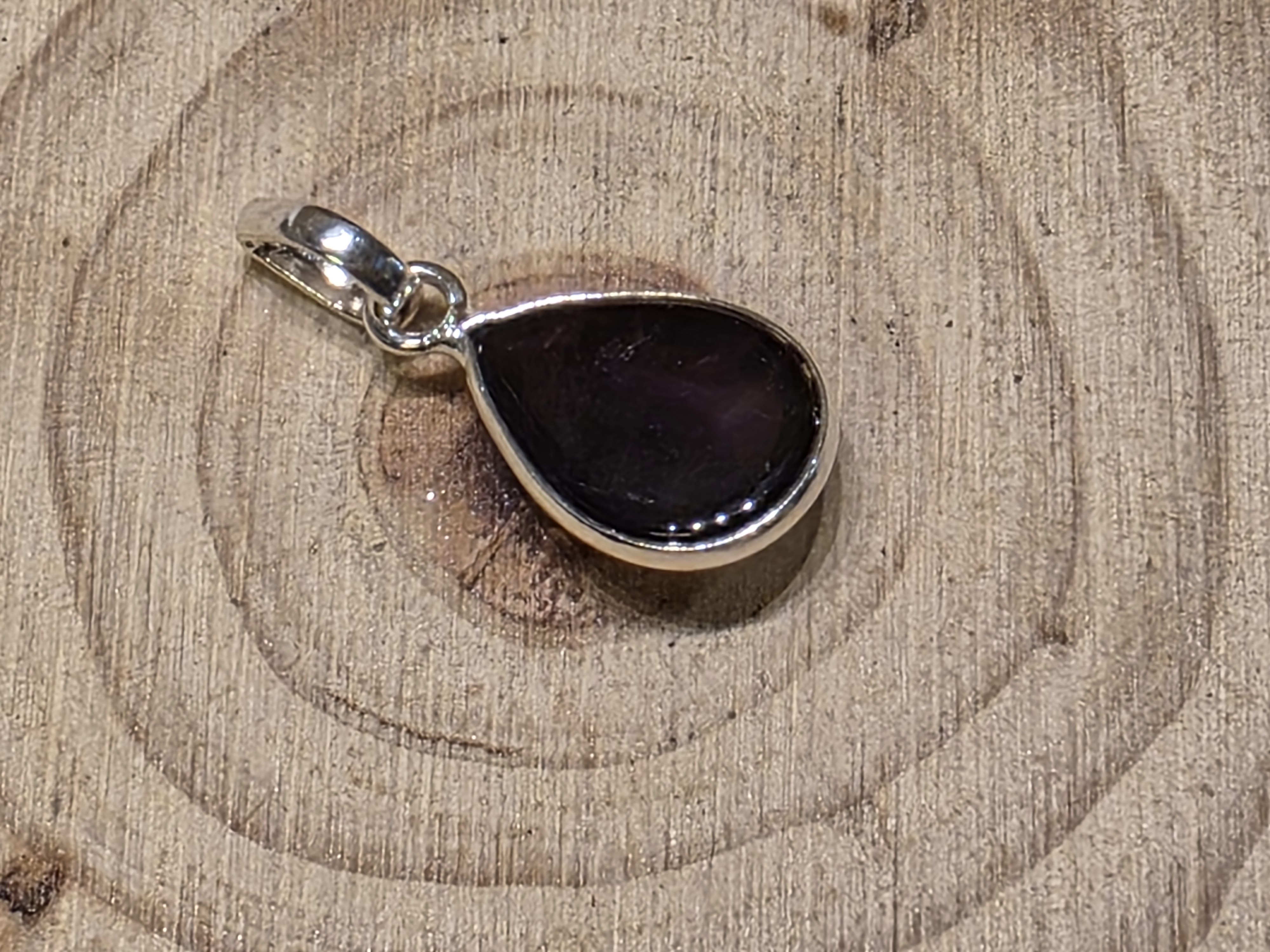 Amethist hanger in zilver