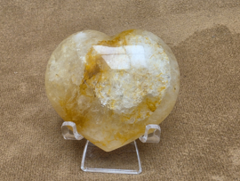 Golden healer of limoniet kwarts hart