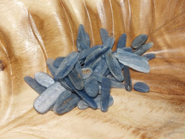 Kyaniet kleine stenen, 6 stuks