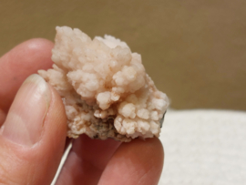 Roze kwarts cluster uit Marokko