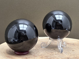 Zwarte obsidiaan bol
