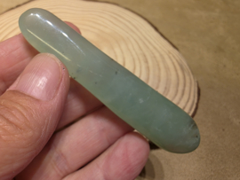 Chrysopraas knuffelsteen/staaf