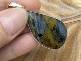 Pietersiet hanger in zilver