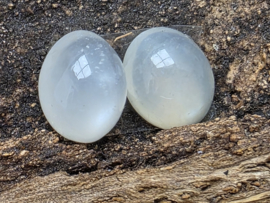 Maansteen cabochons set van 2