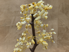 Gele aventurijn edelsteenboom