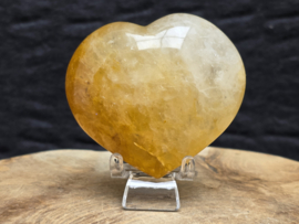 Golden healer of limoniet kwarts hart