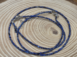 Sodaliet setje, armband met ketting