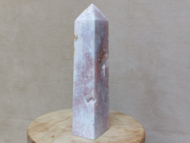 Roze amethist punt