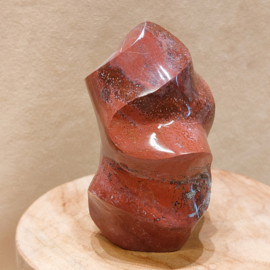 Rode jaspis vlam/sculptuur