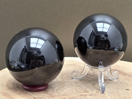 Zwarte obsidiaan bol