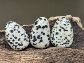 Dalmatiër jaspis hanger doorboord