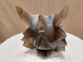 Agaat geode draak