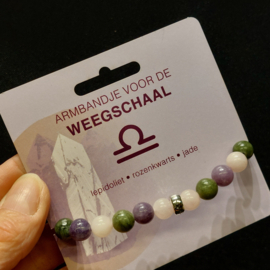 Weegschaal armband combinatie