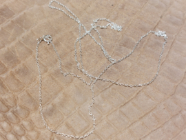 Zilveren ketting 65 cm