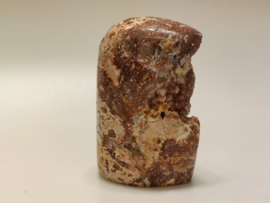 Druzy rode jaspis uit Indonesië sculptuur