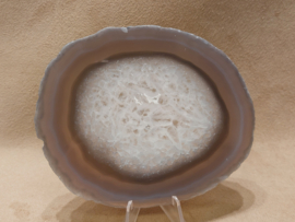 Agaat schijf natuurlijke kleur