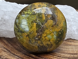 Groene opaal handsteen