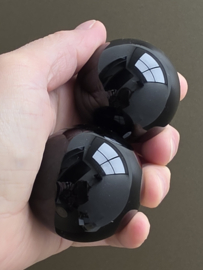 Zwarte obsidiaan bol