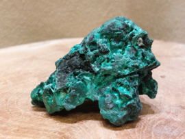 Malachiet ruw cluster/zijde malachiet, Congo