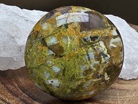 Groene opaal handsteen