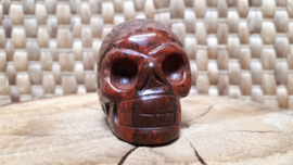 Brecci jaspis human skull