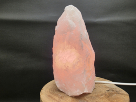 Rozenkwarts lamp