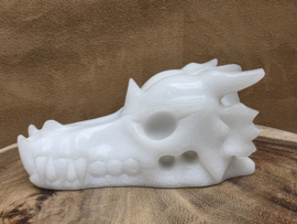 Witte jade/witte steen draak