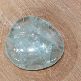 Fluoriet platte steen