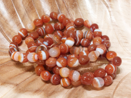 Carneool nugget armband